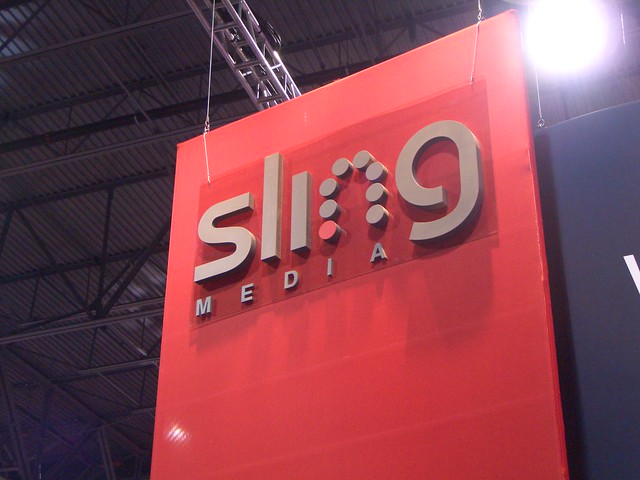 Sling media signage